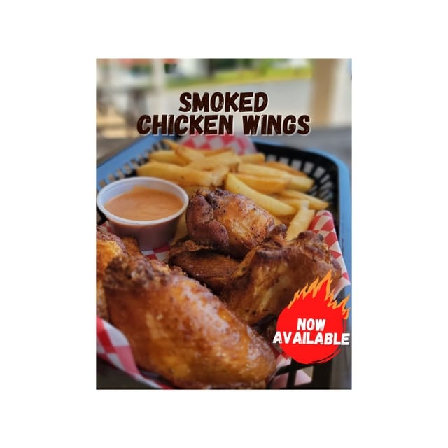 Smoked Chicken Wings (6, 12, or 24).