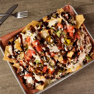 Loaded BBQ Nachos