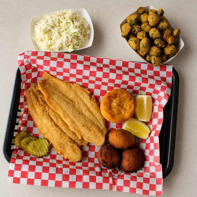 Catfish Platter.